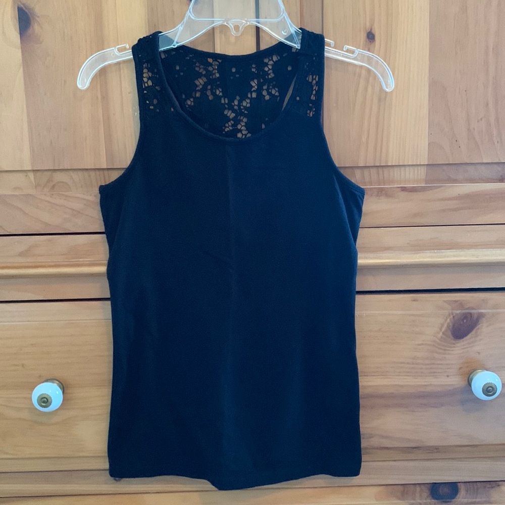 SO Girls Tank Top With Built In BraSize Medium 10/12
